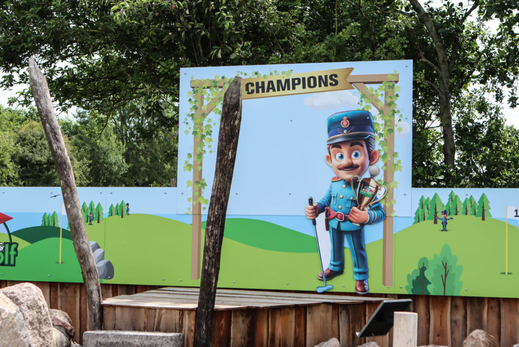 Minigolfbane. Foto: Ole Kæhler