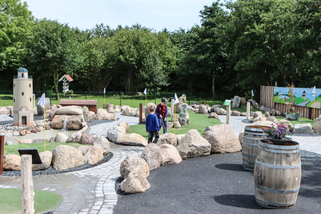 Minigolfbane. Foto: Ole Kæhler