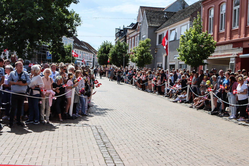 Kongelig ankomst. Foto: Ole Kæhler