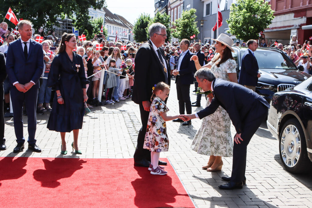 Kongelig ankomst. Foto: Ole Kæhler