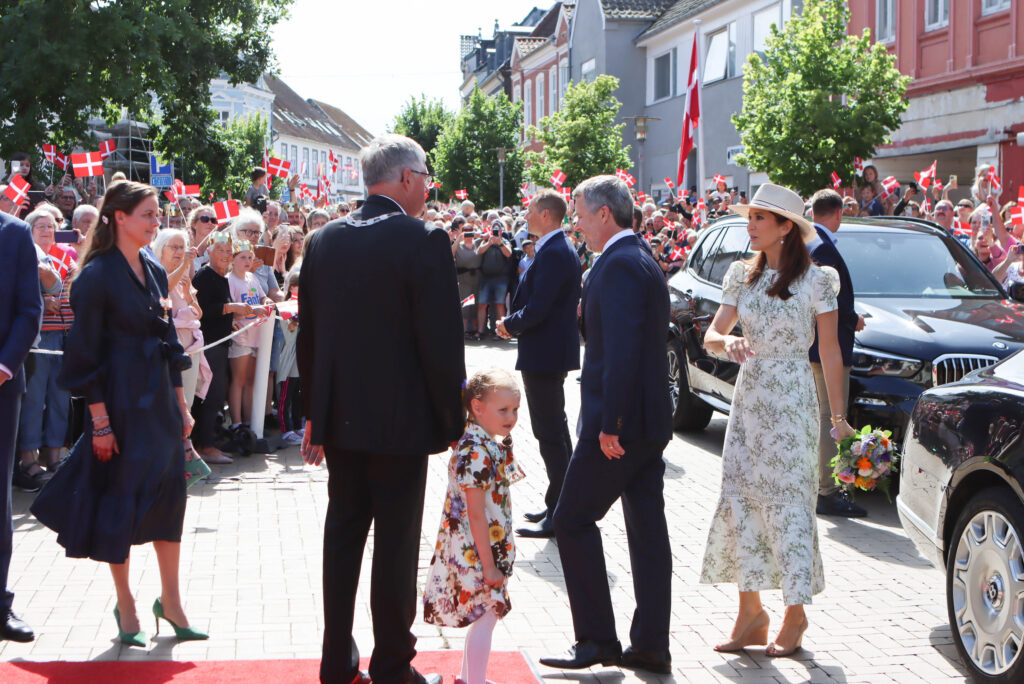 Kongelig ankomst. Foto: Ole Kæhler