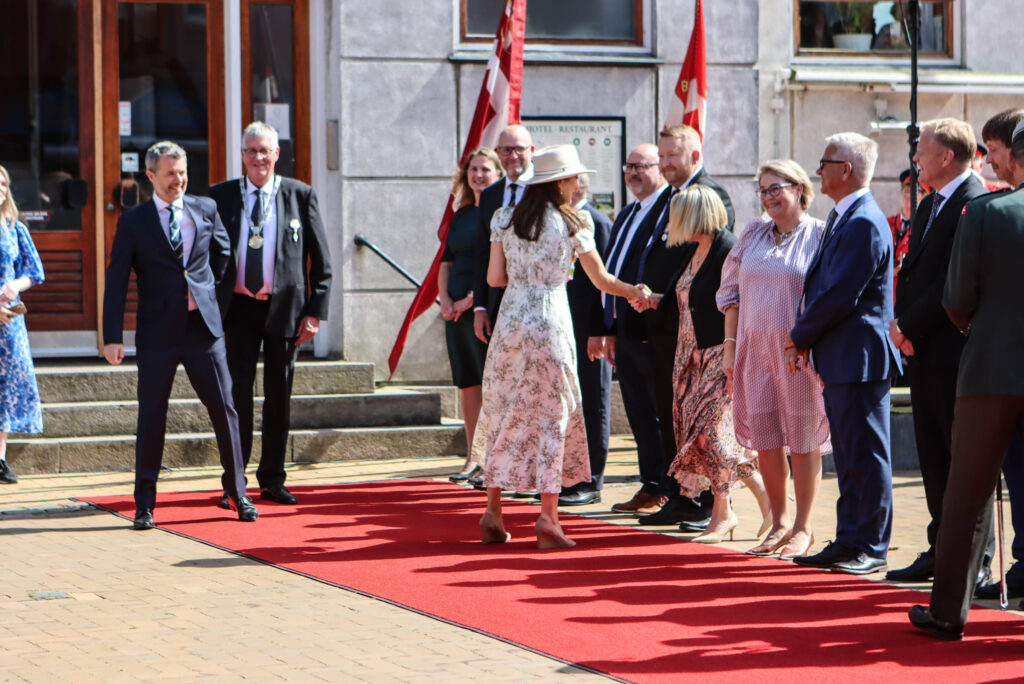 Kongelig ankomst. Foto: Ole Kæhler