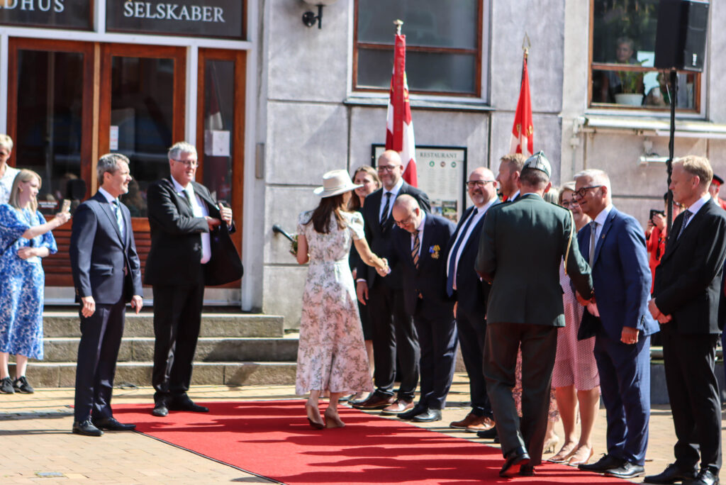 Kongelig ankomst. Foto: Ole Kæhler