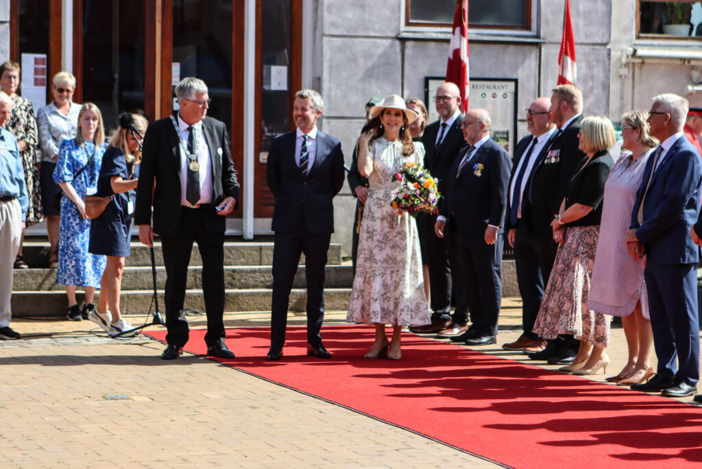 Kongelig ankomst. Foto: Ole Kæhler