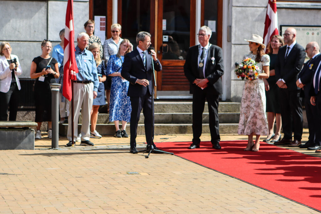 Kongelig ankomst. Foto: Ole Kæhler