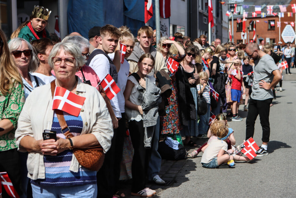 Kongelig ankomst. Foto: Ole Kæhler