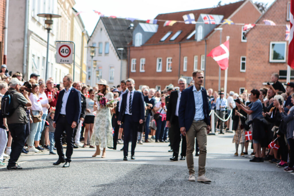 Kongelig ankomst. Foto: Ole Kæhler