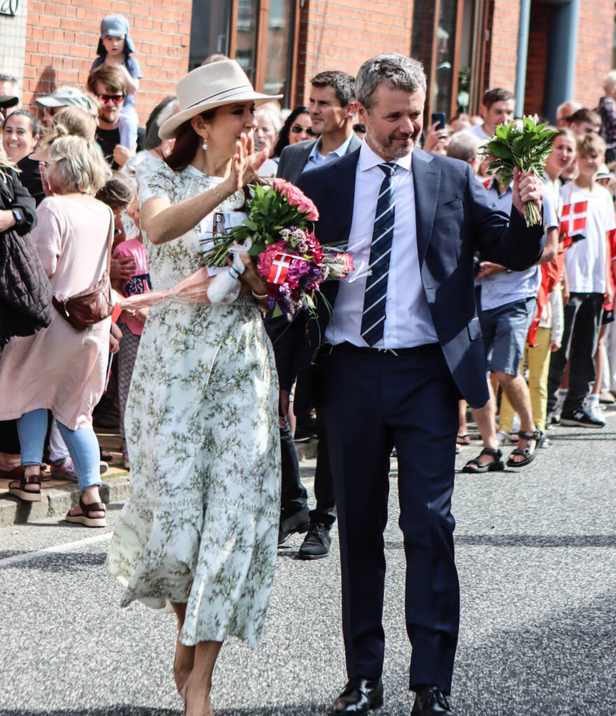 Kongelig ankomst. Foto: Ole Kæhler
