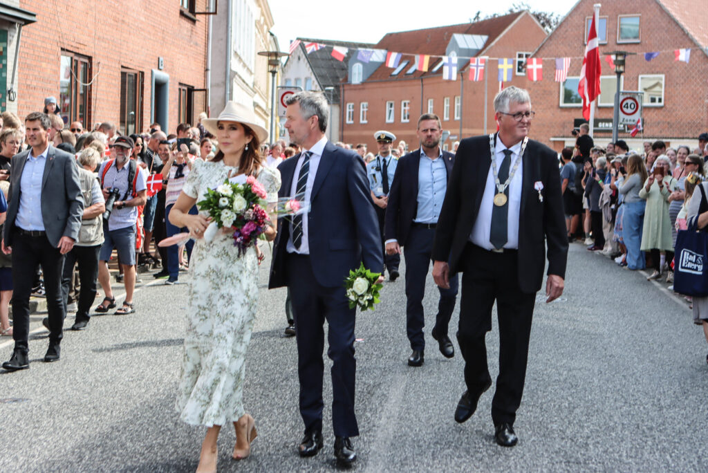 Kongelig ankomst. Foto: Ole Kæhler
