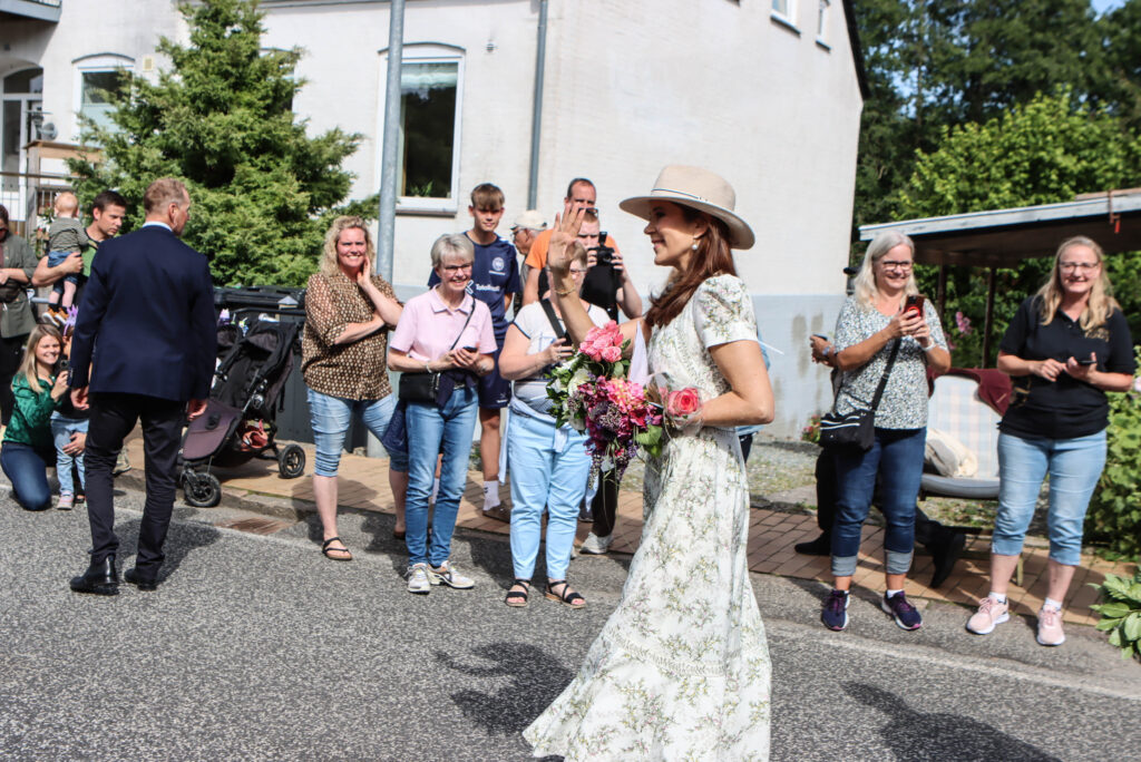 Kongelig ankomst. Foto: Ole Kæhler