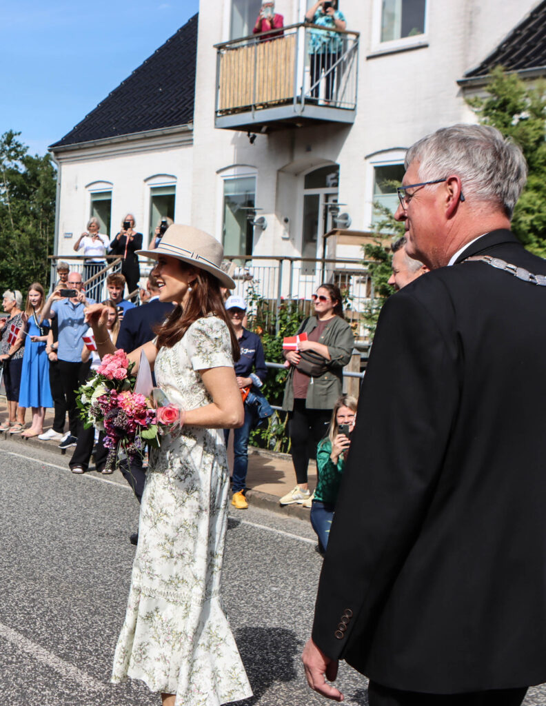 Kongelig ankomst. Foto: Ole Kæhler