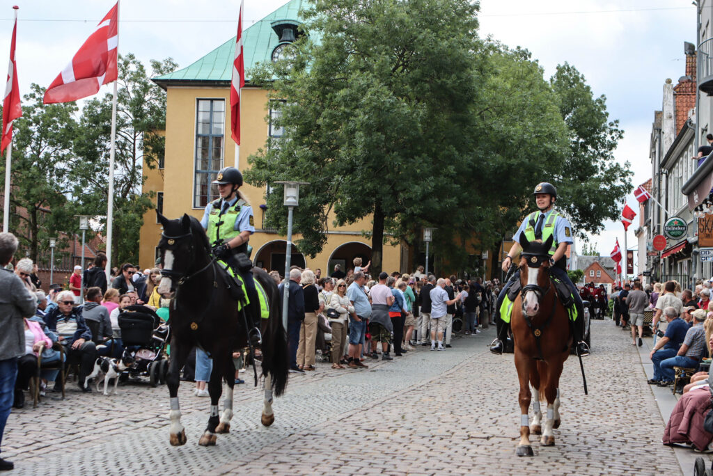 Rytteroptog. Foto: Ole Kæhler
