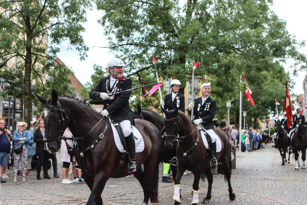 Rytteroptog. Foto: Ole Kæhler