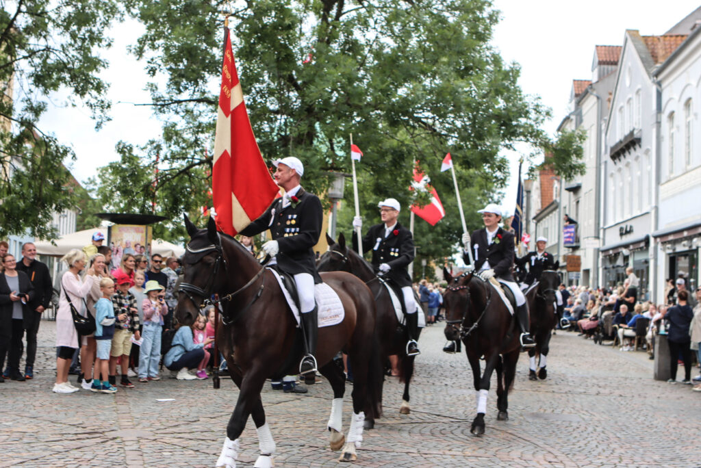 Rytteroptog. Foto: Ole Kæhler
