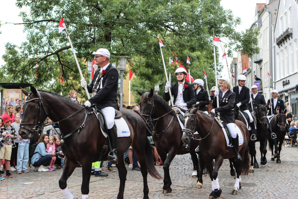 Rytteroptog. Foto: Ole Kæhler