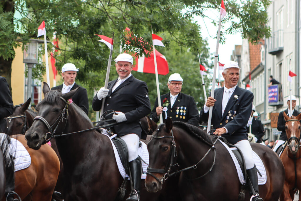 Rytteroptog. Foto: Ole Kæhler