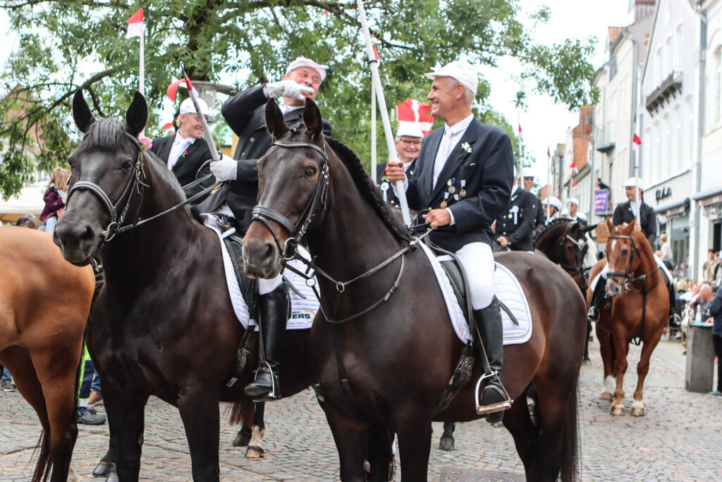 Rytteroptog. Foto: Ole Kæhler