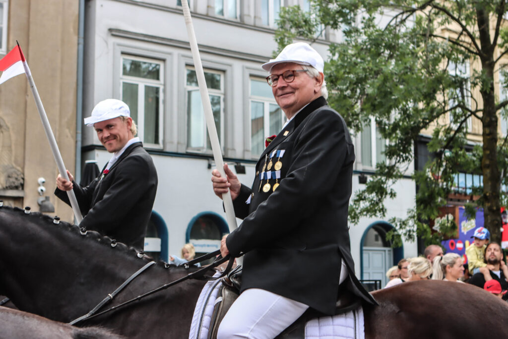Rytteroptog. Foto: Ole Kæhler
