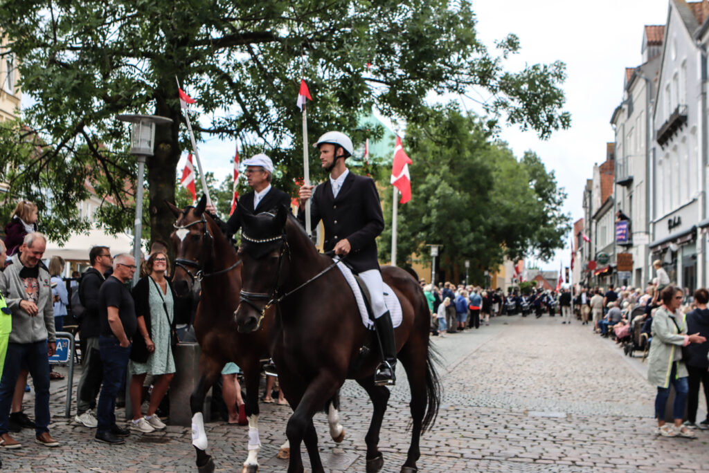Rytteroptog. Foto: Ole Kæhler