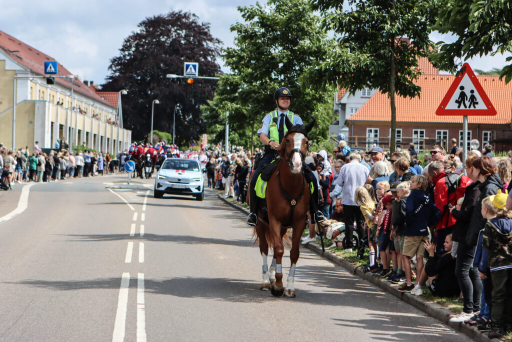 Rytteroptog. Foto: Ole Kæhler