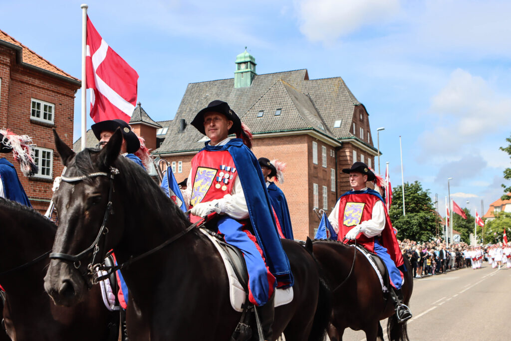 Rytteroptog. Foto: Ole Kæhler