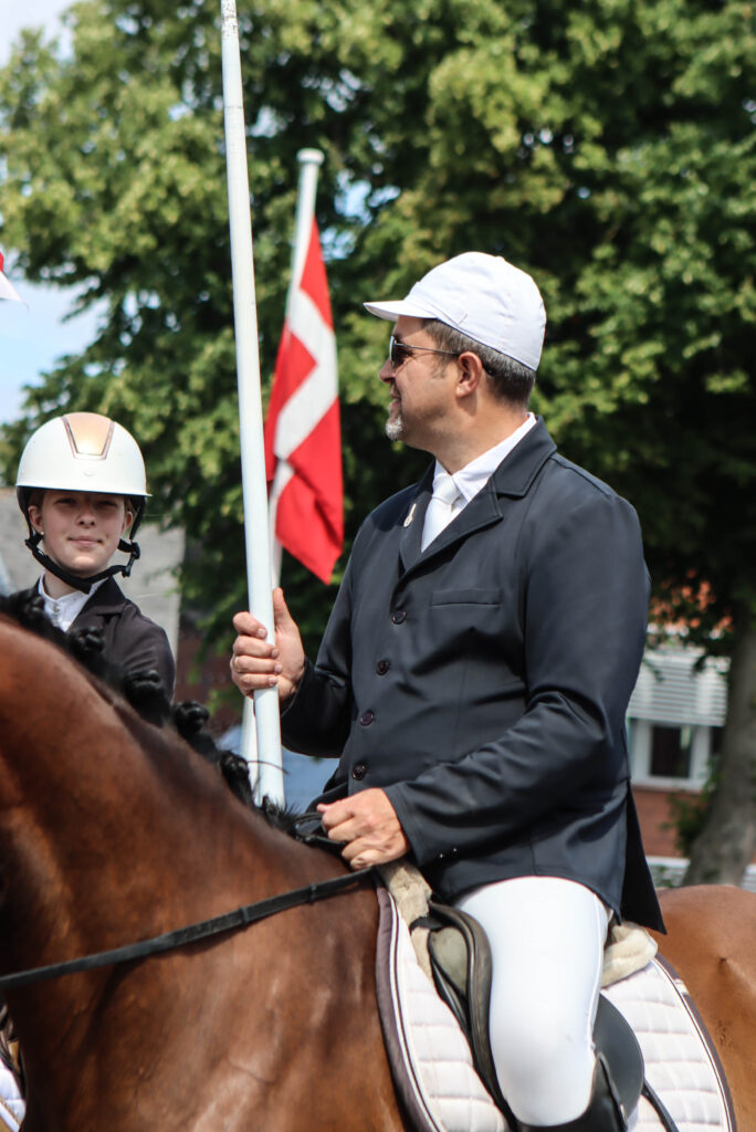 Rytteroptog. Foto: Ole Kæhler