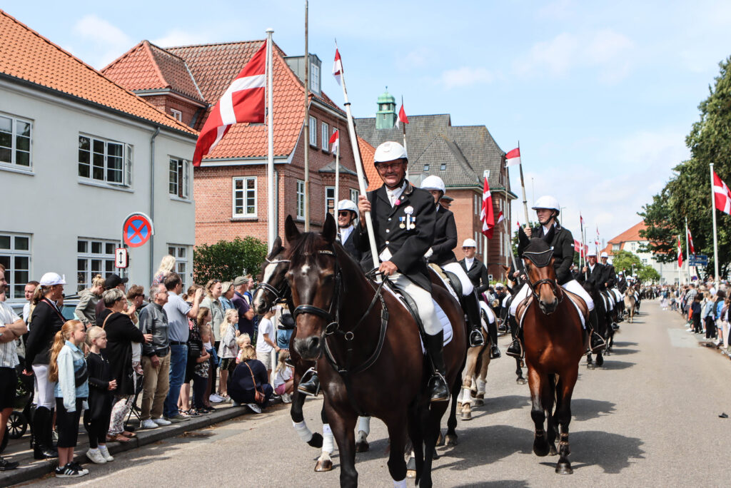 Rytteroptog. Foto: Ole Kæhler