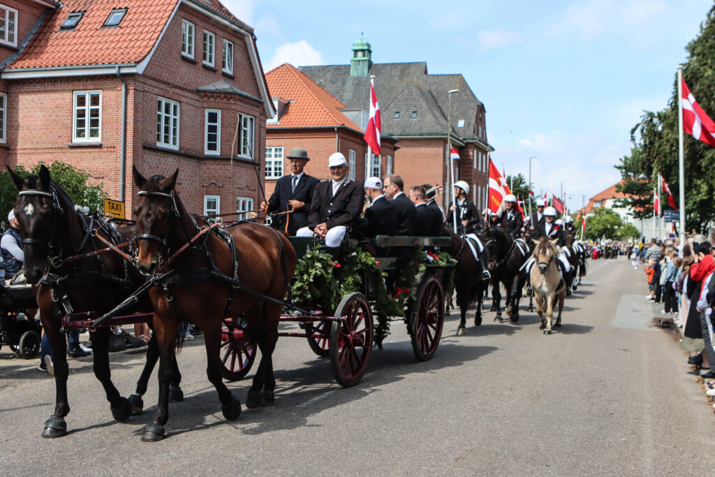 Rytteroptog. Foto: Ole Kæhler