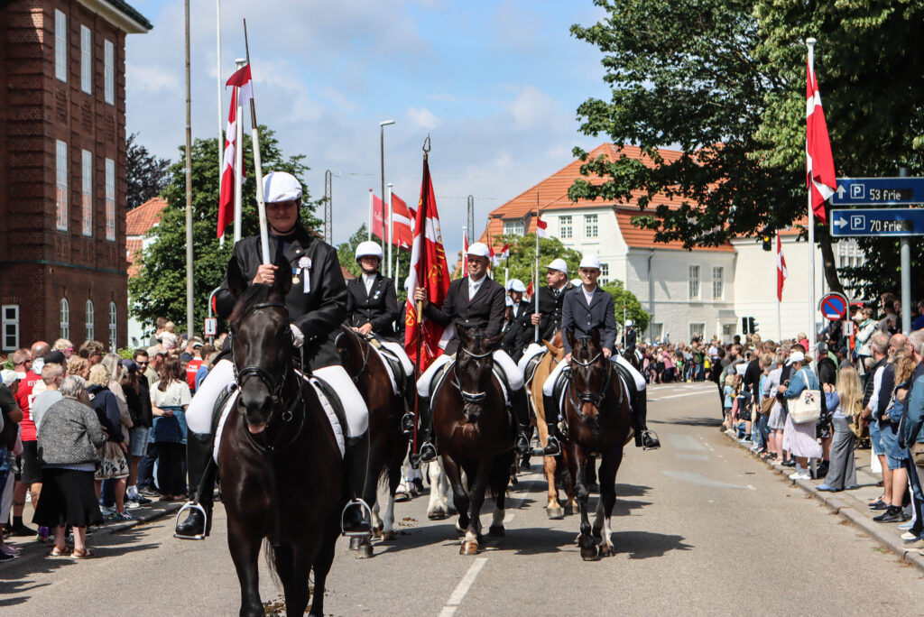 Rytteroptog. Foto: Ole Kæhler
