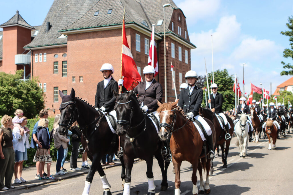 Rytteroptog. Foto: Ole Kæhler