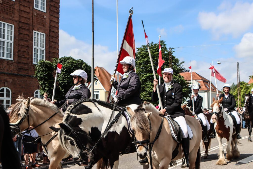 Rytteroptog. Foto: Ole Kæhler