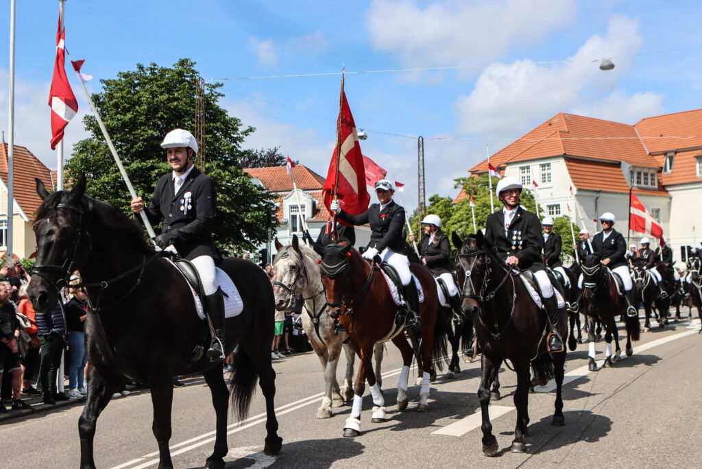 Rytteroptog. Foto: Ole Kæhler