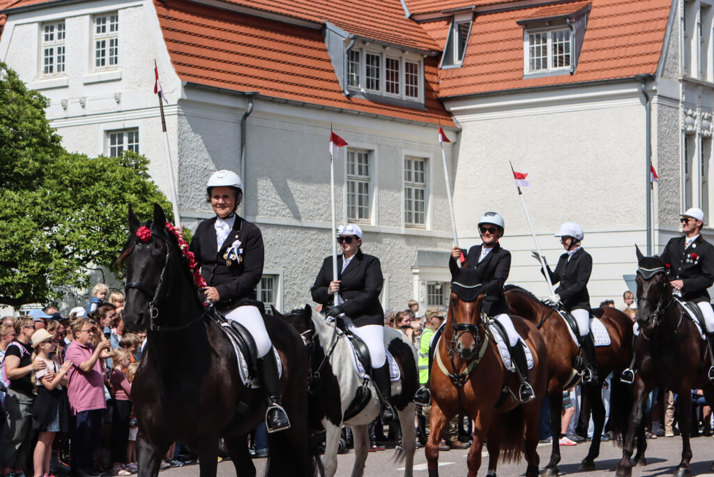 Rytteroptog. Foto: Ole Kæhler