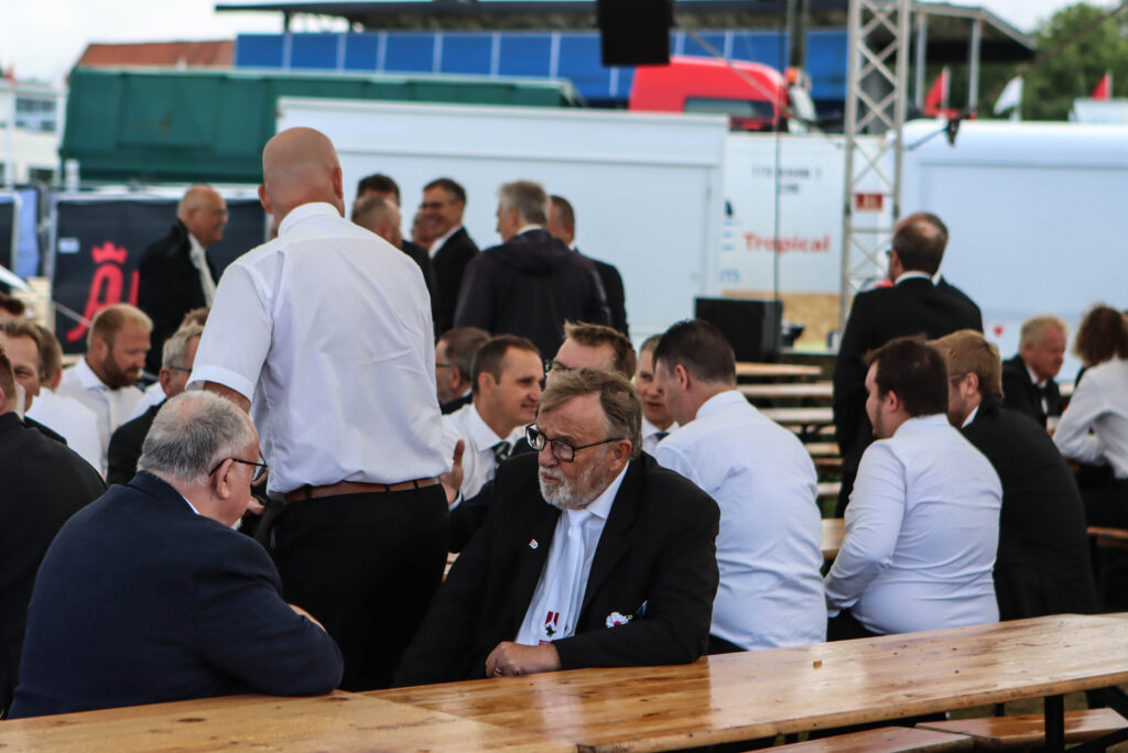 Klar til frokost. Foto: Ole Kæhler