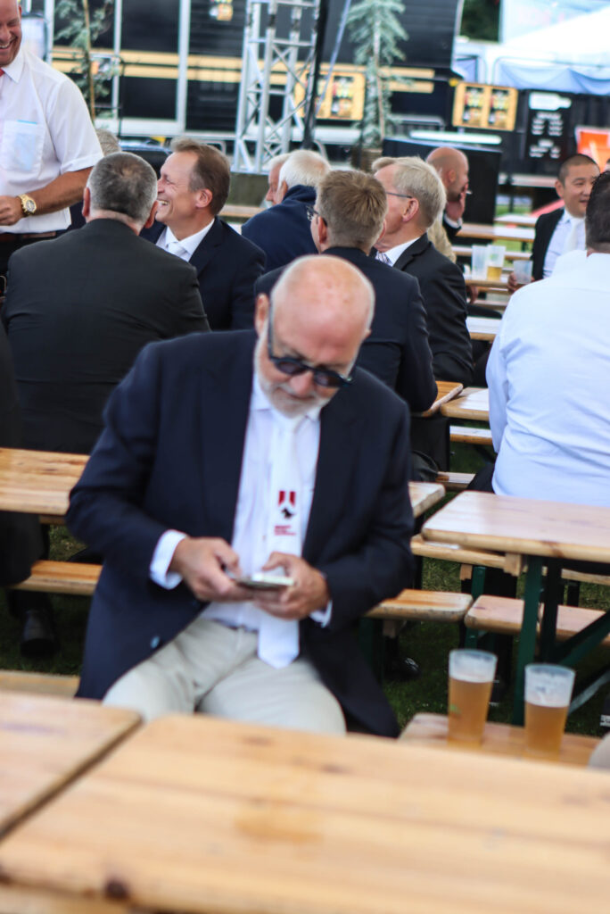 Klar til frokost. Foto: Ole Kæhler