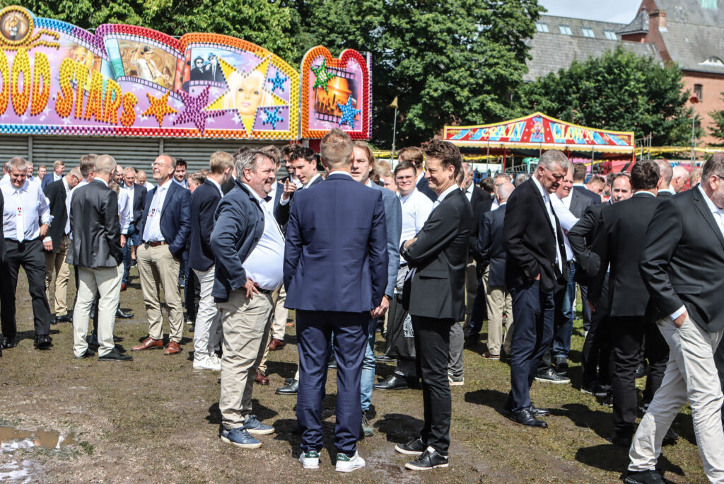 Klar til frokost. Foto: Ole Kæhler