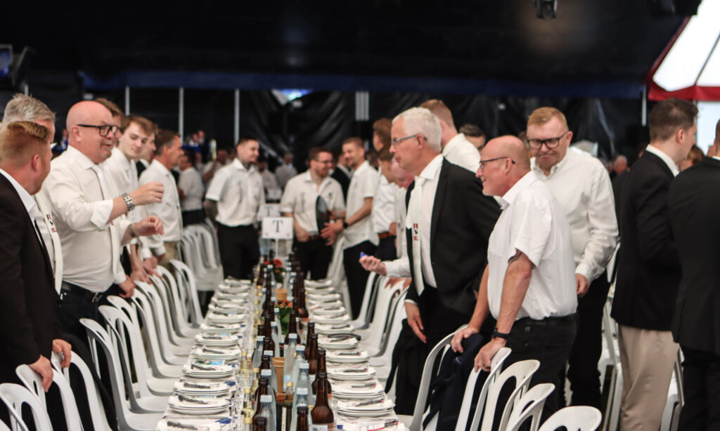 Klar til frokost. Foto: Ole Kæhler