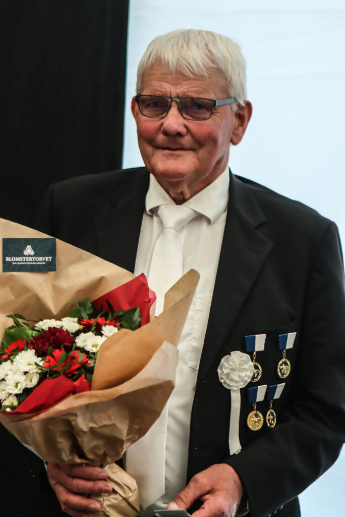 Herrer fik årsmedaljer. Foto: Ole Kæhler