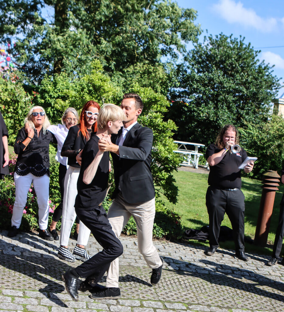 Batterierne lades op. Foto: Ole Kæhler