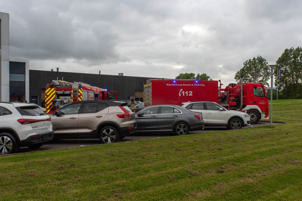 Brand hos Beka. Bach Foto og KGF Foto