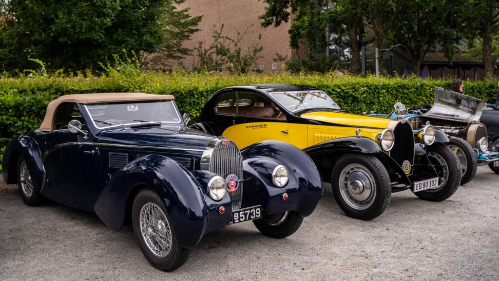 Ældre Bugatti. Bachs Foto