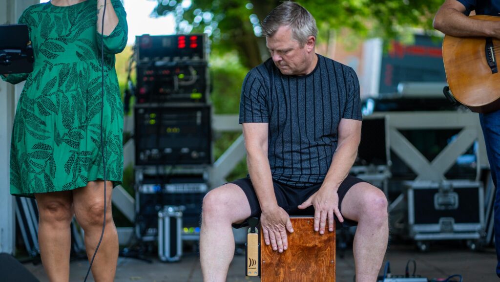 Musik i parken. Foto: Bo Bach & Ole Kæhler