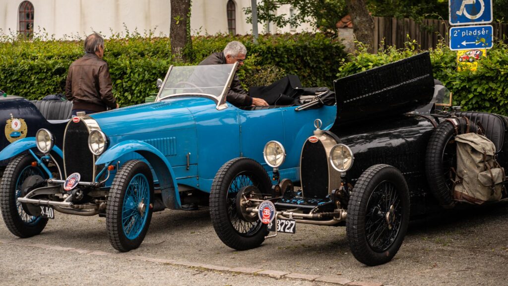 Ældre Bugatti. Bachs Foto