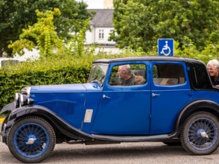 Ældre Bugatti. Bachs Foto