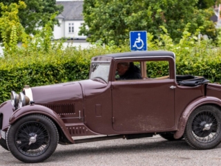 Ældre Bugatti. Bachs Foto