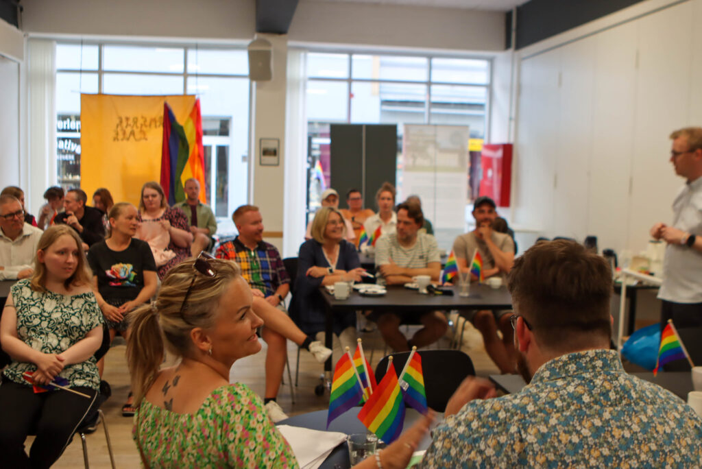 Pride Week-debat. Foto: Ole Kæhler