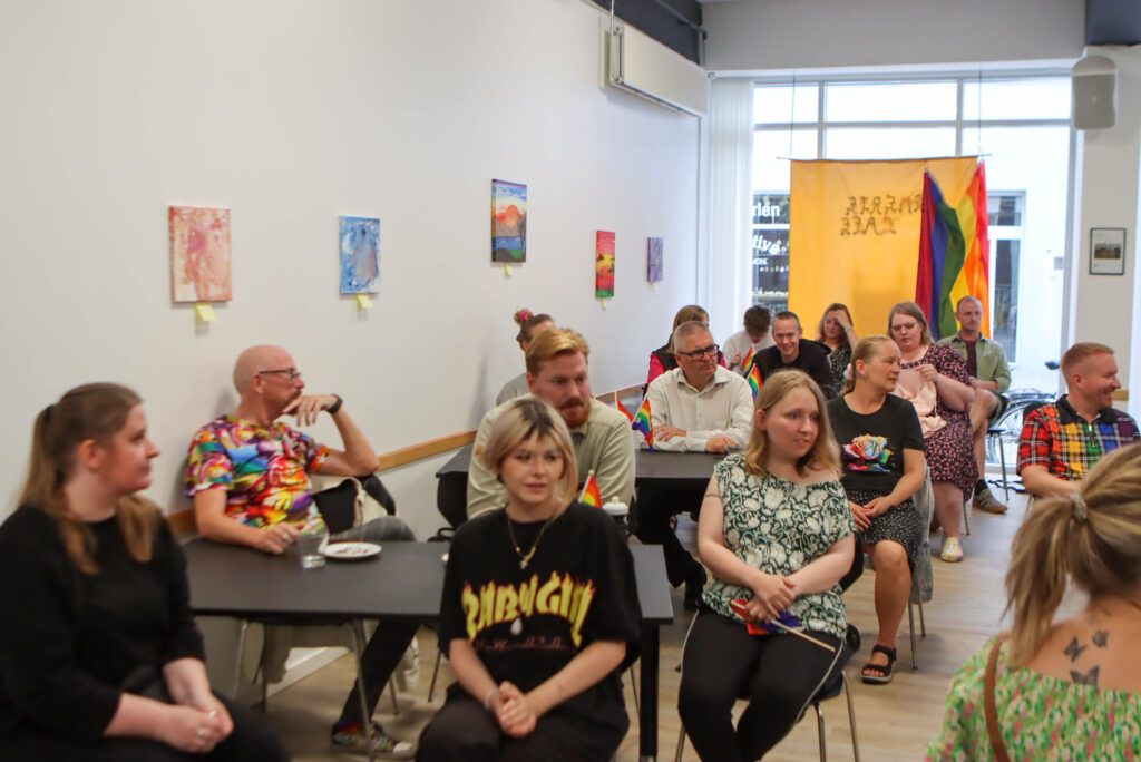 Pride Week-debat. Foto: Ole Kæhler