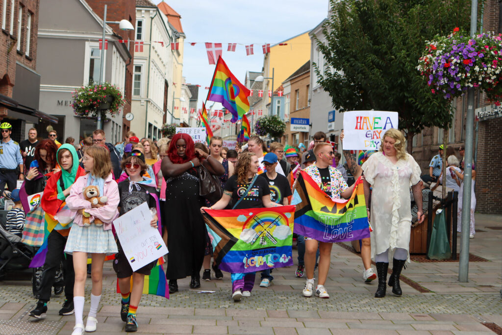 Pride-optog: Foto: Ole Kæhler