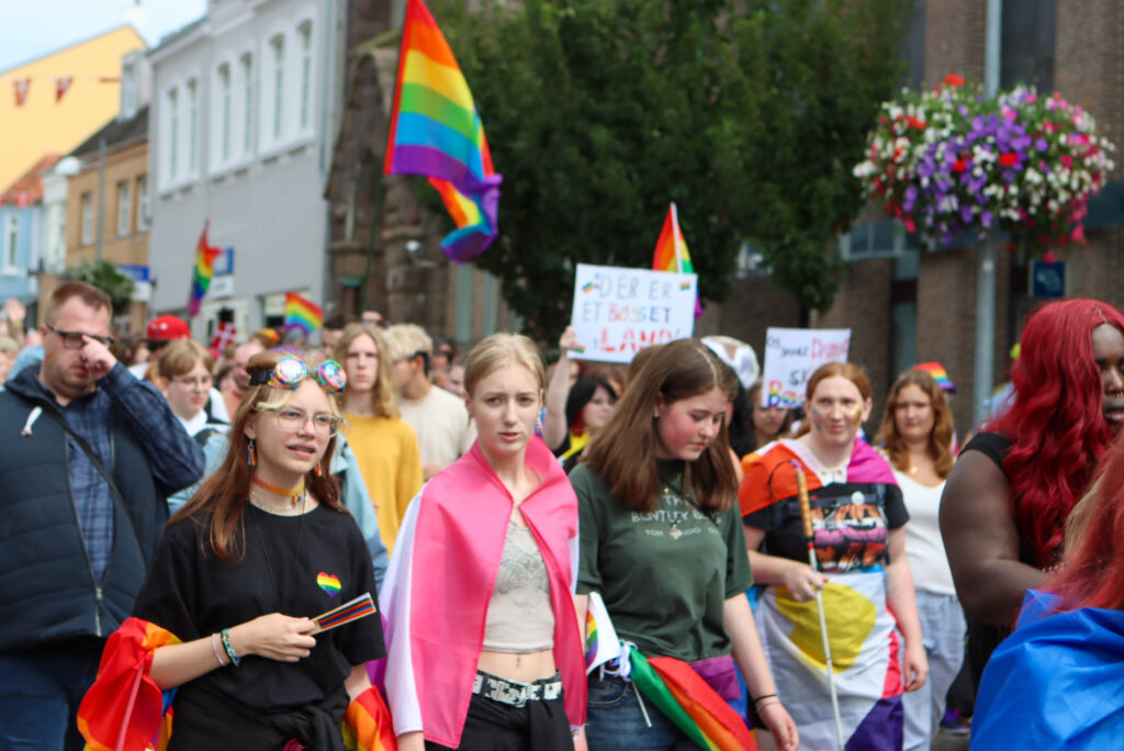 Pride-optog: Foto: Ole Kæhler