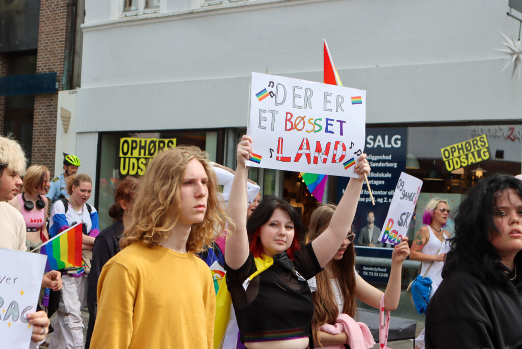 Pride-optog: Foto: Ole Kæhler